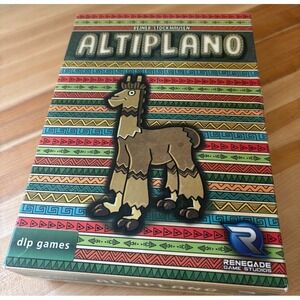 Altiplano board game Reiner Stockhausen Renegade Game Studios, nearly complete
